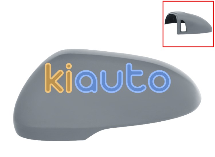 Carcasa espejo retrovisor volkswagen passat 2019-2023 side assist / imprimada / izquierda OE 3G0857537JGRU