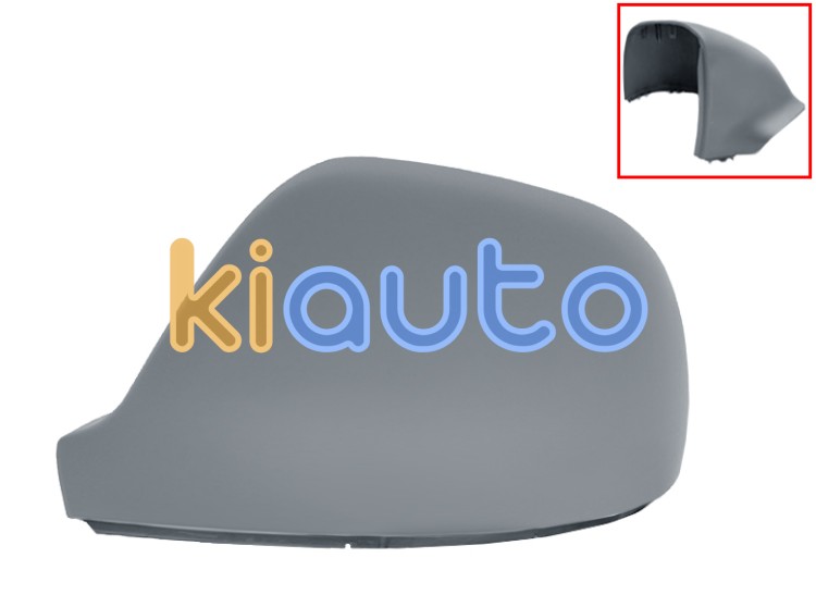 Carcasa espejo retrovisor volkswagen transporter t6 2020-2024 imprimada / izquierda OE 7E185527GGRU / 2H0857527CGRU