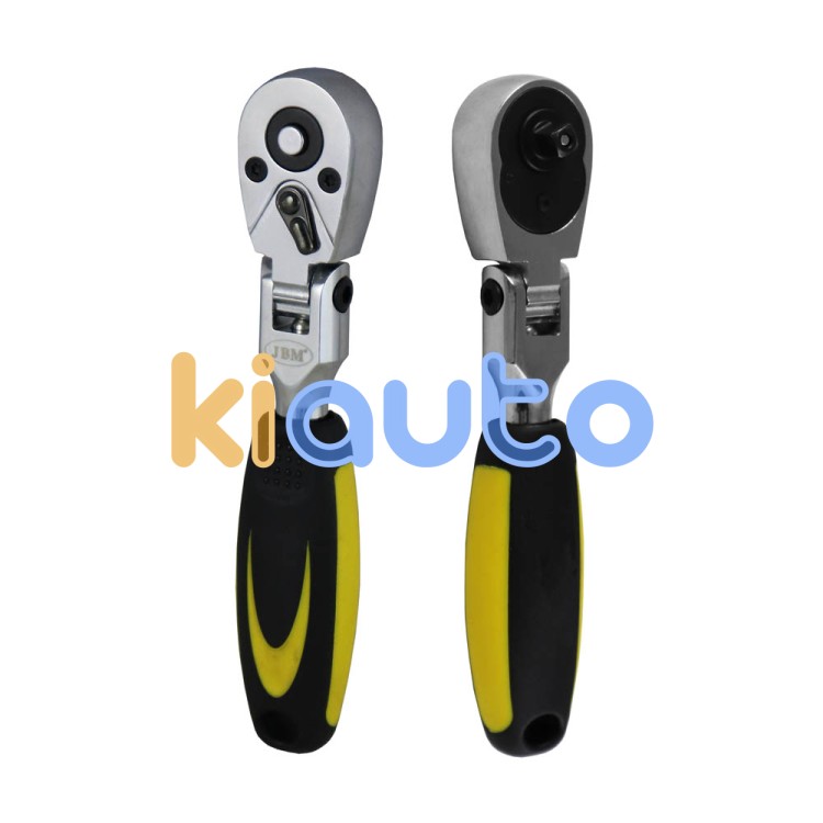 Carraca de 72 dientes articulada 1/4" 175mm