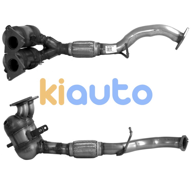 Catalizador alfa romeo 147 1.6i 16v 88kw / 120cv (1º catalizador) 5 tornillos (2002-2010)