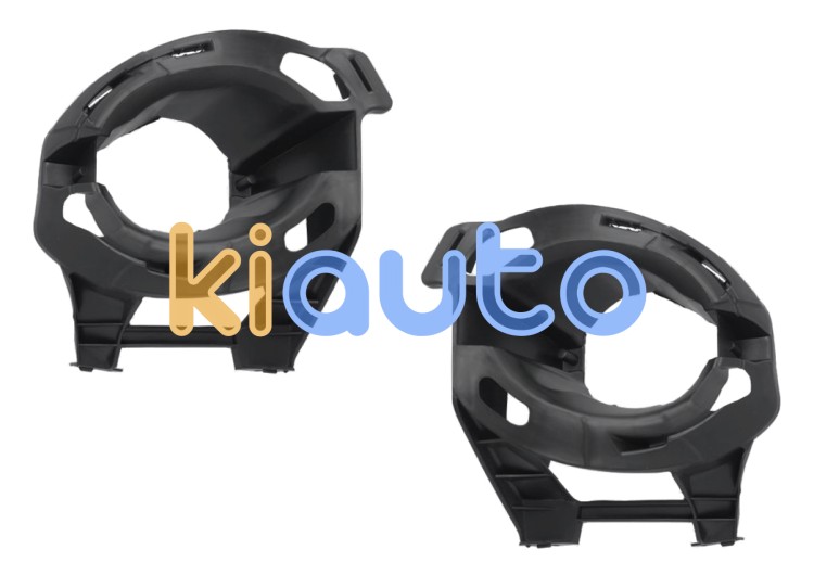 Cerquillos antinieblas renault clio 2009-2013 parachoques delantero / con antinieblas / abierto / kit / izquierdo+derecho OE 7701479272