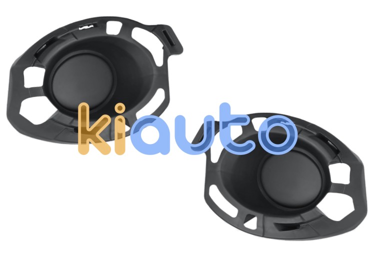Cerquillos antinieblas renault clio 2009-2013 parachoques delantero / sin antinieblas / cerrado / kit / izquierdo+derecho OE 7701479273