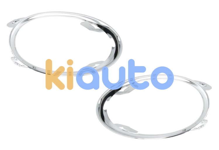 Cerquillos antinieblas renault megane 2014-2016 parachoques delantero / cromados / kit / izquierdo+derecho OE 261527339R