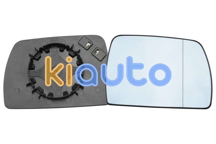 Cristal espejo retrovisor bmw x3 (e83) 2004-2006 con soporte / termico / asferico / azul / izquierdo OE 51163418485 / 3418485
