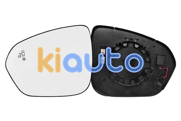 Cristal espejo retrovisor dacia duster 2024-> con soporte / termico / side assist / convexo / izquierdo OE 963666688R