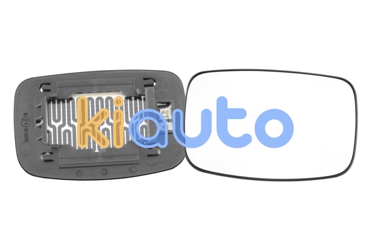 Cristal espejo retrovisor ford courier 1995-1999 con soporte / termico / convexo / derecho OE 1007641 / 1E0569183