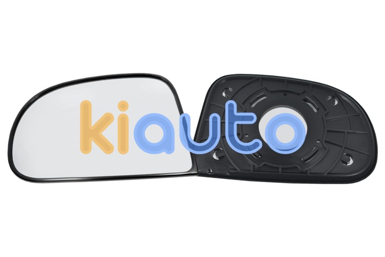 Cristal espejo retrovisor hyundai atos 2003-2008 con soporte / convexo / izquierdo OE 8761102300 / 87611-02300