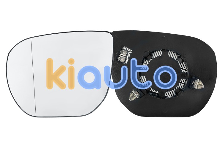 Cristal espejo retrovisor hyundai santa fe 2012-2016 con soporte / termico / asferico / izquierdo OE 876112W010 / 87611-2W010