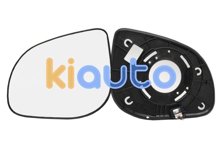 Cristal espejo retrovisor kia picanto 2008-2011 con soporte / convexo / izquierdo OE 8761107108 / 8761107103