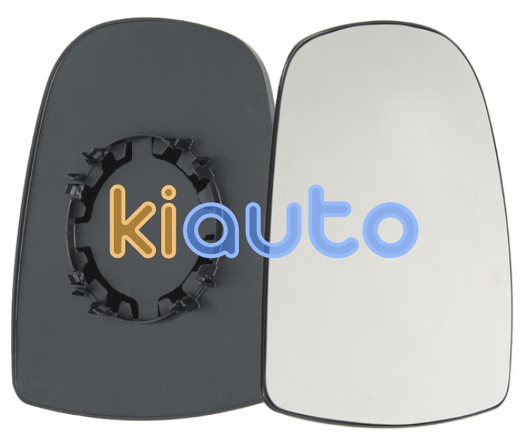 Cristal espejo retrovisor nissan primastar 2001-2007 con soporte / superior / convexo / derecho OE 9636500QAK