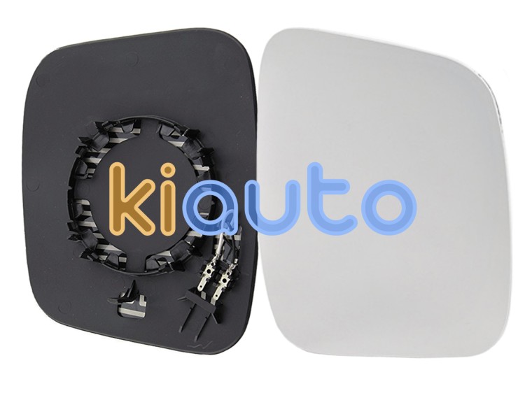Cristal espejo retrovisor peugeot bipper 2008-2016 con soporte / termico / convexo / derecho