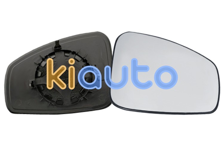 Cristal espejo retrovisor renault fluence 2009-2013 con soporte / termico / convexo / derecho OE 963651913R