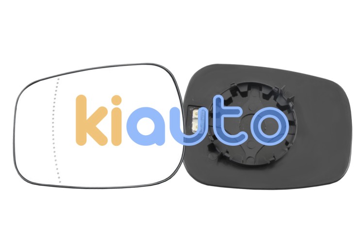 Cristal espejo retrovisor renault kangoo 2001-2003 con soporte / termico / asferico / reversible OE 9636500QAR / 9636600QAN / 7701048401