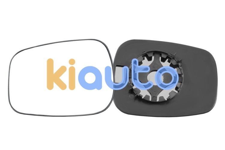 Cristal espejo retrovisor renault kangoo 2003-2007 con soporte / convexo / reversible OE 9636600QAM / 7701041941 / 7701039896