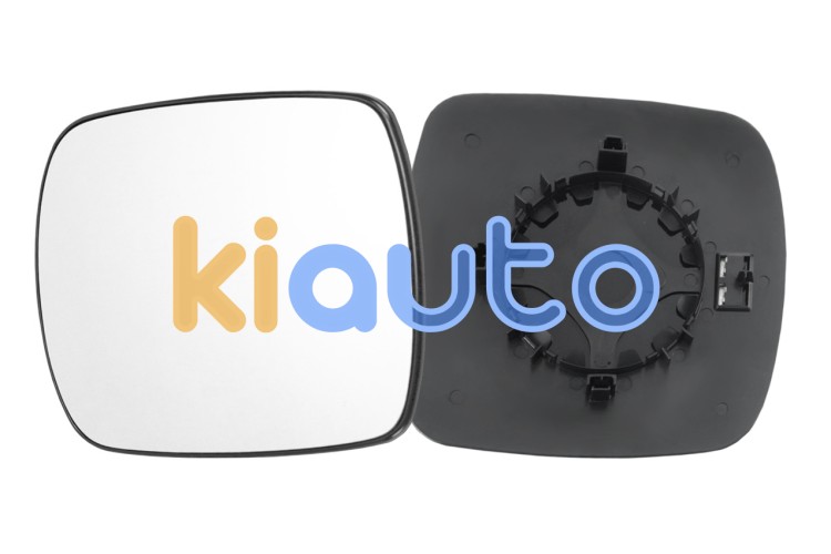 Cristal espejo retrovisor renault kangoo 2007-2013 con soporte / termico / convexo reversible OE 7701068848