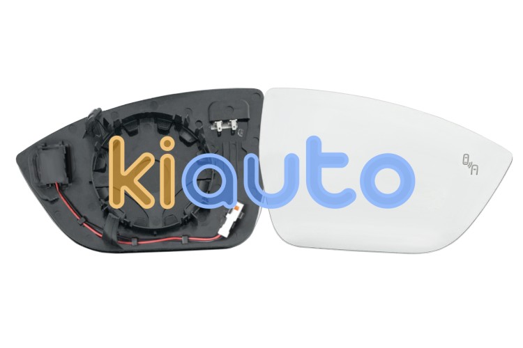 Cristal espejo retrovisor seat ateca 2016-2020 con soporte / termico / side assist / convexo / derecho OE 575857522C