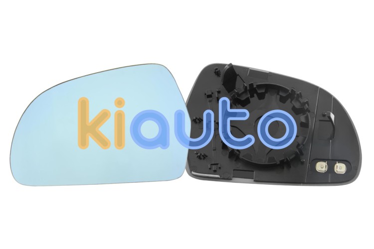 Cristal espejo retrovisor skoda octavia 2009-2013 con soporte / termico / convexo / azul / izquierdo OE 3T0857521A