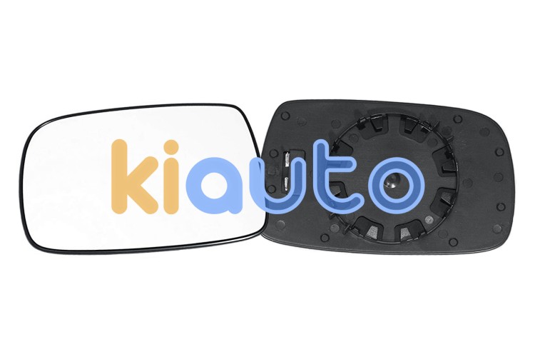 Cristal espejo retrovisor toyota yaris 1998-2003 con soporte / termico / convexo / izquierdo OE 879610D030
