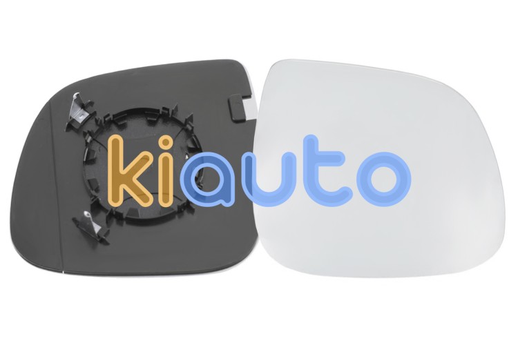 Cristal espejo retrovisor volkswagen caravelle 2010-2015 con soporte diametro 84mm / convexo / derecho OE 2H0857522B / 7E1857522H