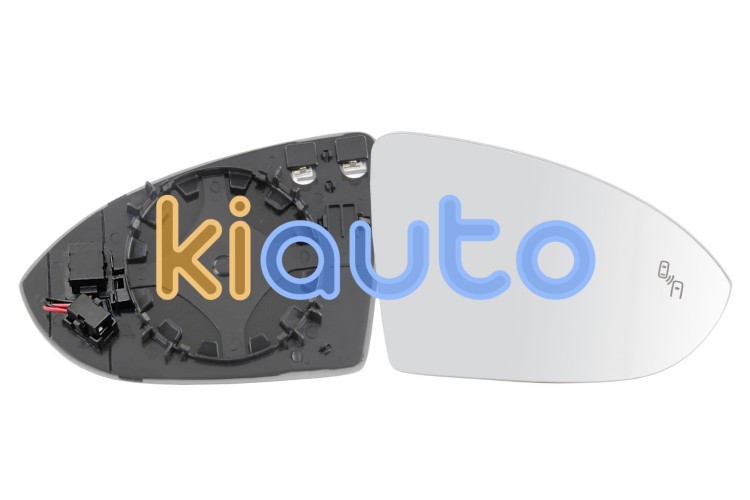 Cristal espejo retrovisor volkswagen golf vii 2012-2017 con soporte / termico / side assist / convexo / derecho OE 5G0857522N