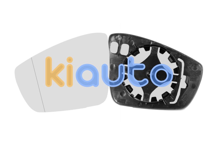 Cristal espejo retrovisor volkswagen polo 2009-2014 con soporte / asferico / izquierdo OE 6R0857521