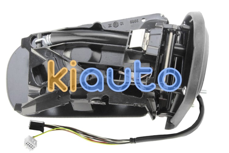 Cuerpo espejo retrovisor mercedes clase c (w203) 2000-2004 conector con cable / electrico / termico / piloto intermitente / abatible electricamente / derecho OE A2038106876 / A2038106876 / A2038100221