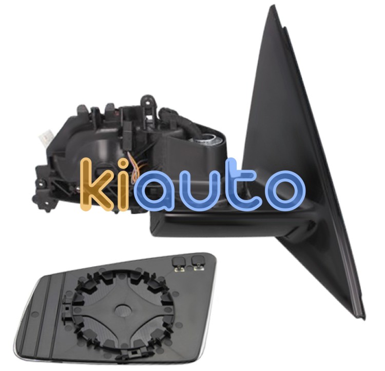 Cuerpo espejo retrovisor mercedes clase e (w212) 2013-2016 electrico / termico / memoria / luz cortesia / derecho OE A2128102076 / A2128100221