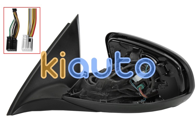 Cuerpo espejo retrovisor mercedes clase glc (c253) 2015-2020 coupe electrico / termico / memoria / side assist / abatible electricamente / luz cortesia / izquierdo OE A2538106702
