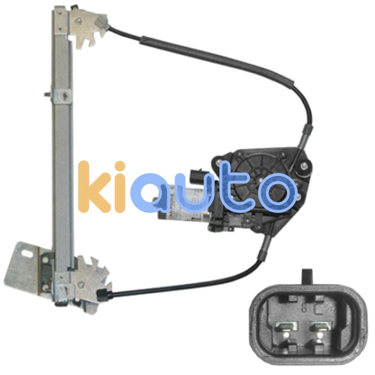 Elevalunas alfa romeo 146 1994-2000 electrico / con motor / 2 pins / trasero derecho OE 46743276 / 60607210 / 60608514