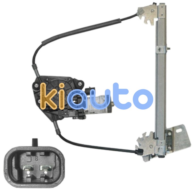 Elevalunas alfa romeo 146 1994-2000 electrico / con motor / 2 pins / trasero izquierdo OE 46743277 / 60607211 / 60608515