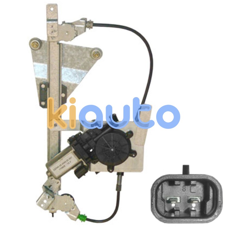 Elevalunas audi a4 1999-2001 electrico / con motor / 2 pins / trasero izquierdo OE 8D0839461