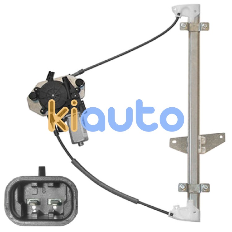 Elevalunas chevrolet matiz 2008-2010 electrico / con motor / 2 pins / delantero derecho OE 96601485 / 96601566