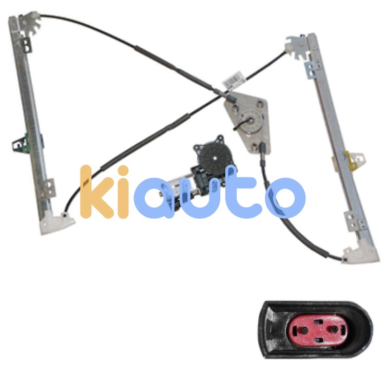 Elevalunas ford fiesta 2006-2008 3 puertas / electrico / con motor / 2 pins / delantero izquierdo OE 1233193 / 148048