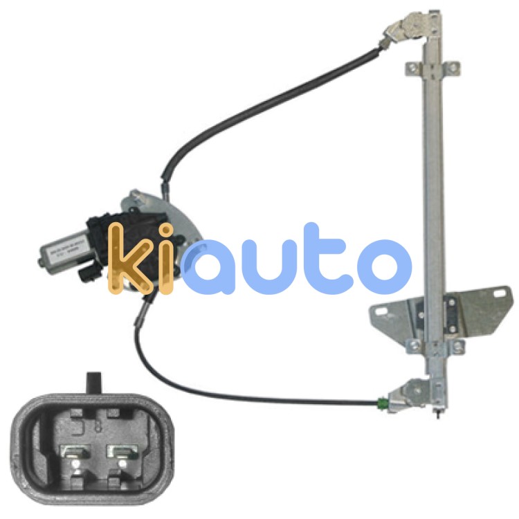 Elevalunas hyundai accent 2003-2007 3 puertas / electrico / con motor / 2 pins / delantero derecho OE 6002053045