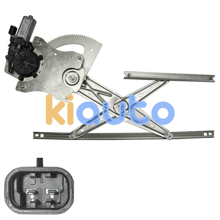 Elevalunas kia carens 2002-2006 electrico / con motor / 2 pins / delantero derecho