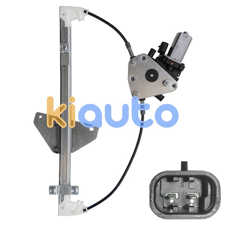 Elevalunas kia rio 2014-2017 5 puertas / electrico / con motor / 2 pins / trasero izquierdo OE 834011W010