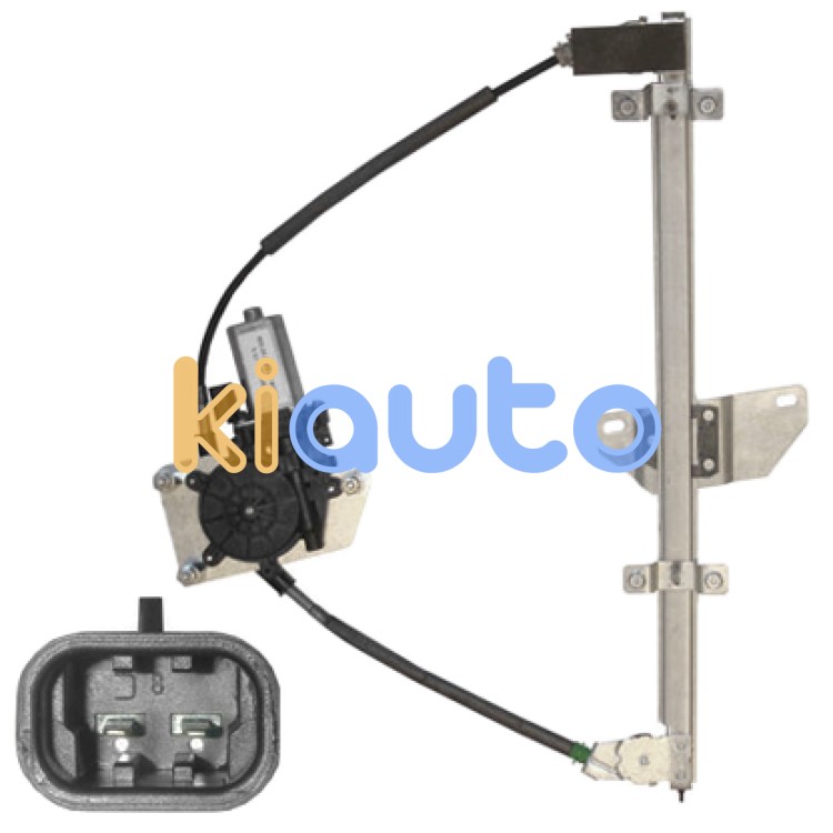 Elevalunas nissan almera 2000-2003 3 puertas / electrico / con motor / 2 pins / delantero derecho OE 80700BM605 / 80700BM606