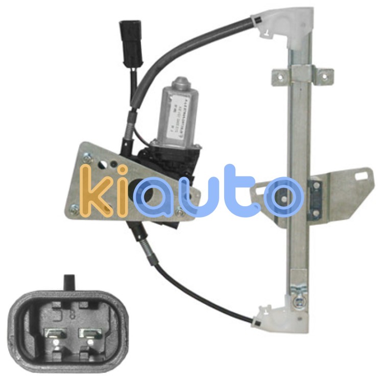 Elevalunas nissan qashqai 2010-2014 electrico / con motor / 2 pins / trasero derecho OE 82700JD400 / 82700JD40A