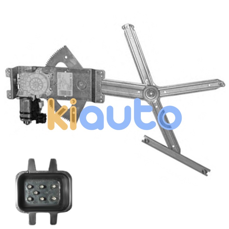 Elevalunas opel astra f 1991-1994 3 puertas / electrico / con motor / confort / delantero derecho OE 140200 / 140035