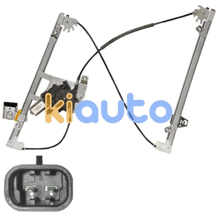 Elevalunas peugeot 208 2015-2019 3 puertas / electrico / con motor / 2 pins / delantero derecho OE 9673154680 / 9816402480 / 9806088380