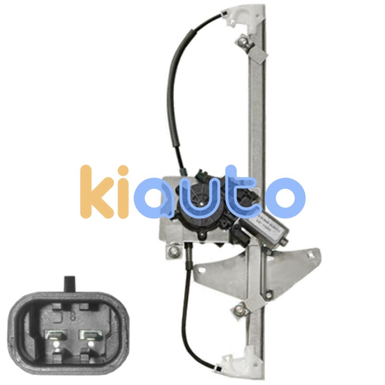 Elevalunas peugeot 208 2015-2019 5 puertas / electrico / con motor / 2 pins / delantero derecho OE 9673154380