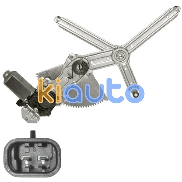 Elevalunas peugeot 309 1986-1993 4 puertas / electrico / con motor / 2 pins / delantero derecho OE 922268