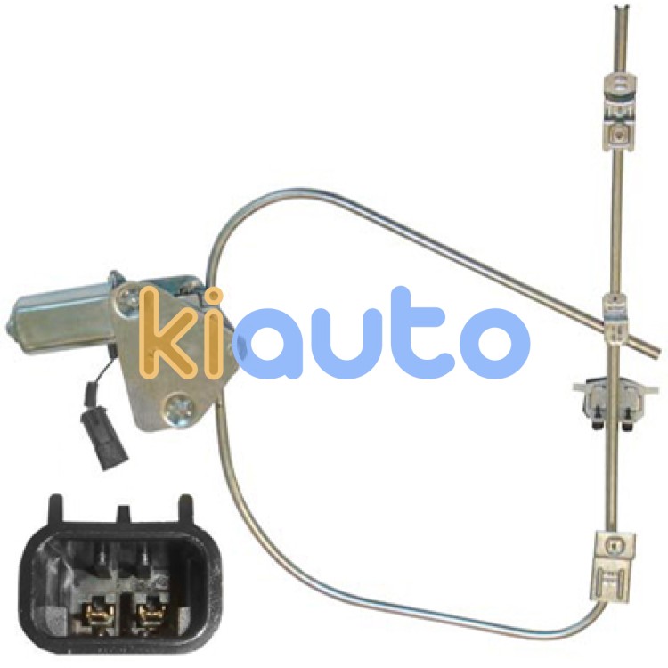Elevalunas renault clio 1996-1998 3 puertas / con motor / 2 pins / electrico / delantero derecho OE 7700802027