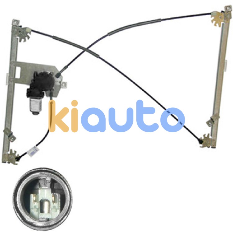 Elevalunas renault clio 2005-2009 3 puertas / electrico / con motor / 2 pins / delantero derecho OE 8200297444 / 8200826165