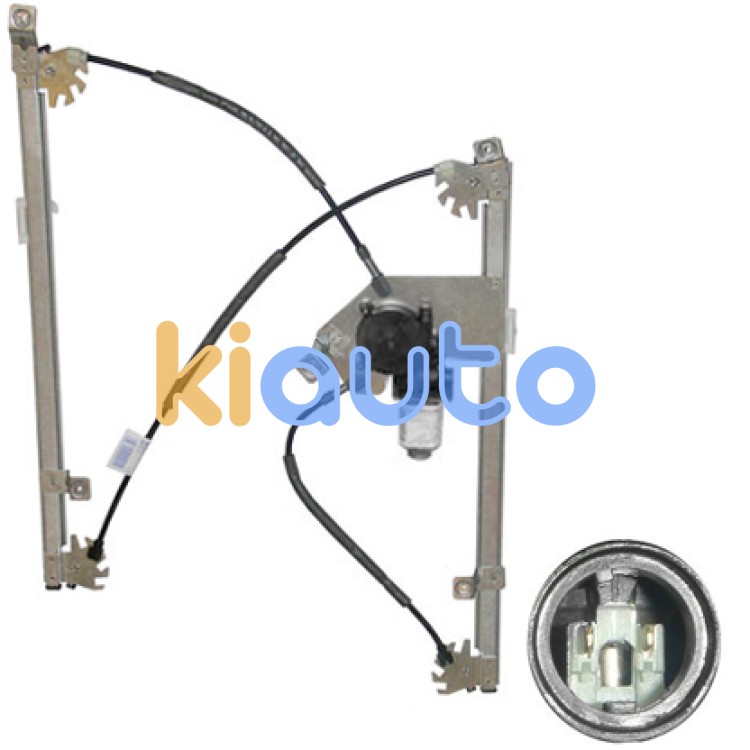Elevalunas renault clio 2005-2009 5 puertas / electrico / con motor / 2 pins / delantero izquierdo OE 8200291145
