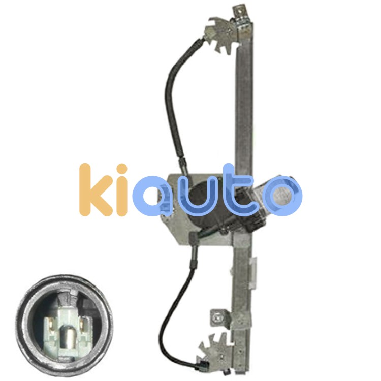Elevalunas renault clio 2005-2009 5 puertas / electrico / con motor / 2 pins / trasero derecho OE 8200291153