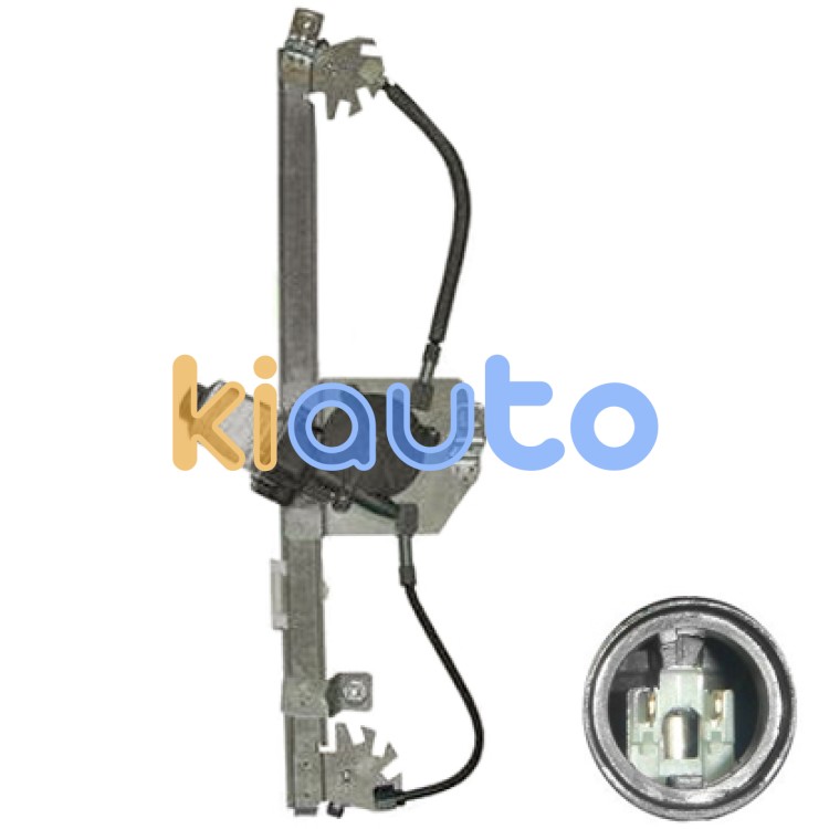 Elevalunas renault clio 2005-2009 5 puertas / electrico / con motor / 2 pins / trasero izquierdo OE 8200291151