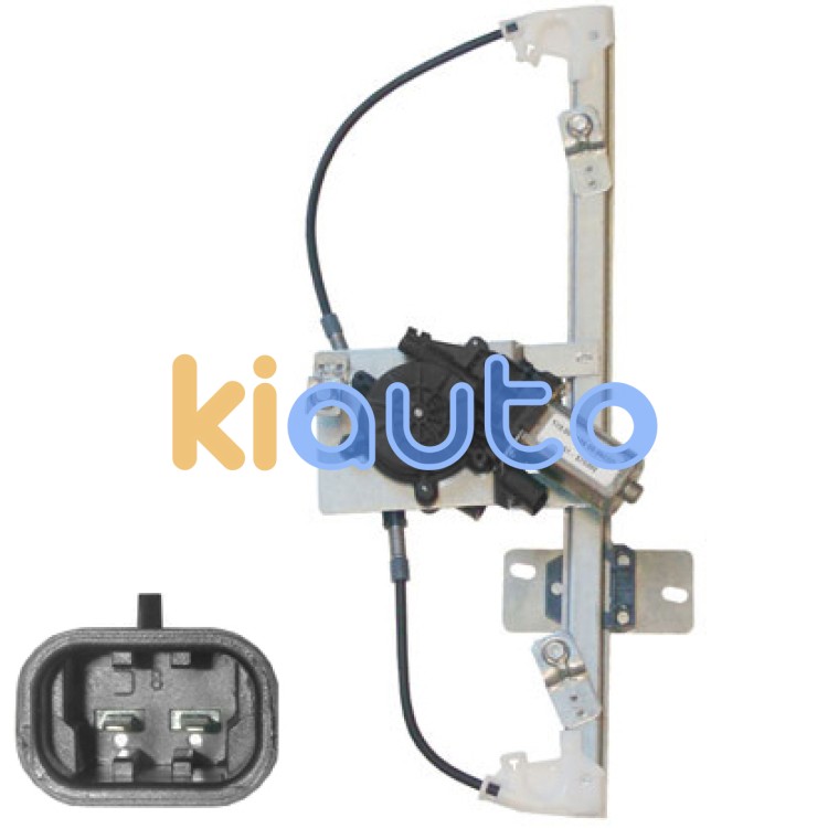 Elevalunas renault clio campus 2006-2009 5 puertas / electrico / con motor / 2 pins / trasero derecho OE 8200232509