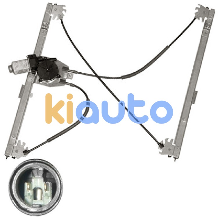 Elevalunas renault laguna 2005-2007 electrico / con motor / 2 pins / delantero derecho OE 8200000938 / 8200485195 / 8200000556