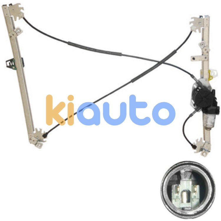 Elevalunas renault megane 2002-2006 3 puertas / electrico / con motor / 2 pins / delantero izquierdo OE 8200325138 / 8201010929